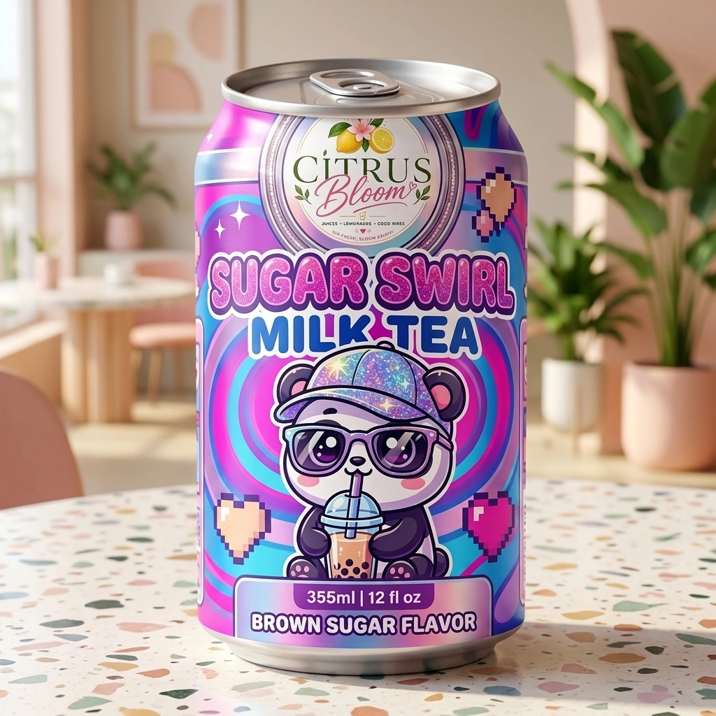 Sugar Swirl Milk Tea — Brown Sugar Flavor 6-Pack